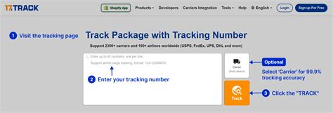 PCS Tracking | Track Package | 17TRACK