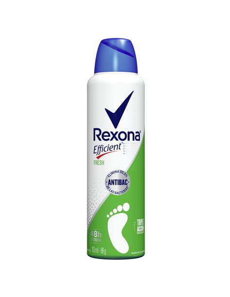Rexona Efficient Fresh Desodorante para Pies en Aerosol x 153 Ml en ...
