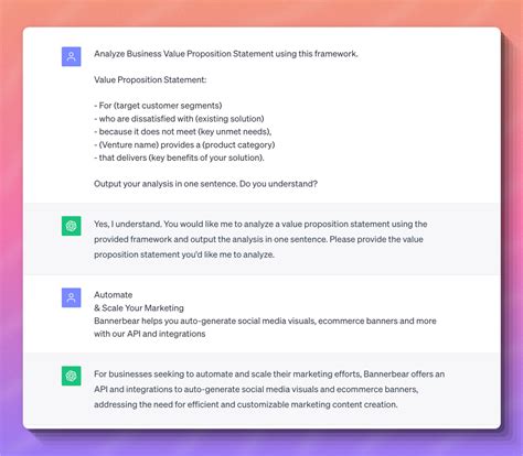 Analyzing business value proposition with AI | Ahmad Rosid