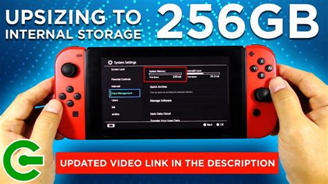 Upsizing the Nintendo Switch Internal Storage to 256GB! - Sthetix