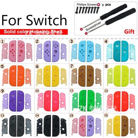 DIY for Joy-Con Repair Kit Case Cover Housing Nintend Controller ...