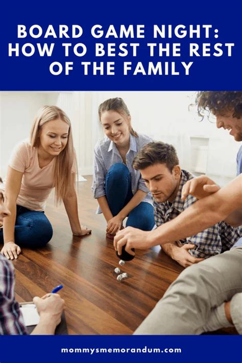 Board Game Night: How to Best the Rest of the Family