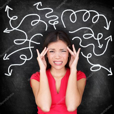 Confused woman - people feeling confusion — Stock Photo © Maridav #31779129