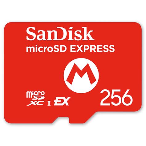 SanDisk microSD Express Card 256GB for Nintendo Switch 2 - My Nintendo ...