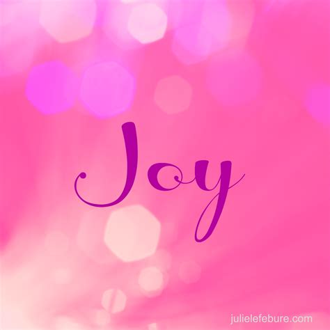 Choosing Joy - Julie Lefebure