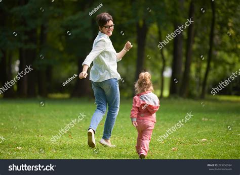 Happy Family Playing Together Outdoor Park Stock Photo (Edit Now) 273656594