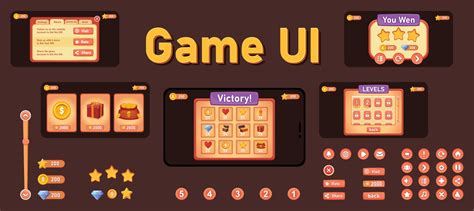 List of mobile games , Game UI kit , user interface ui - ux 20470778 ...