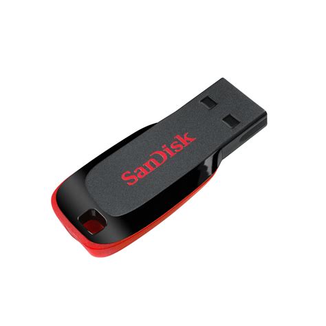 32GB Red Cruzer Blade USB Flash Drive | Sandisk