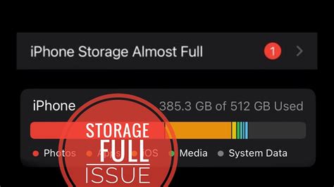 iPhone Storage Full Notification Issue Fixed In iOS 15.6.1?