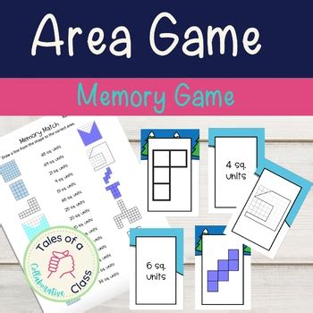 Area Game by Tales of a Collaborative Class | TPT
