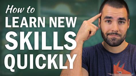 How to Learn a New Skill Quickly: A 4-Step Process - YouTube