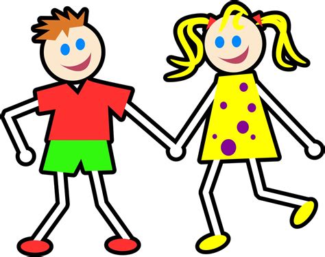 Cartoon Clip Art Kids Stock de Foto gratis - Public Domain Pictures