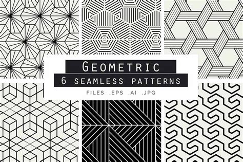 100+ Beautiful Geometric Patterns and Designs (Vector, SVG, PNG etc ...