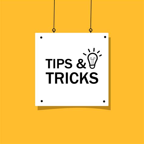 Tips And Tricks Icon