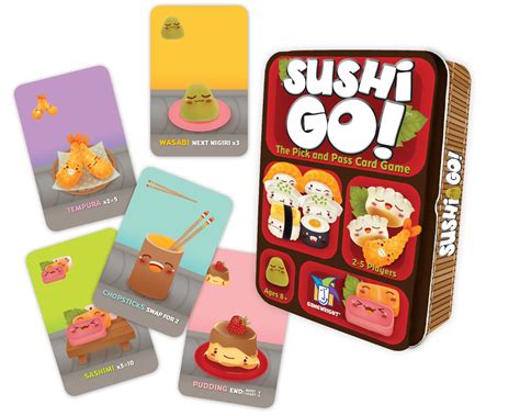 Sushi Go! A Cute Card Game Review by - Board Game Authority