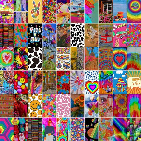 Amazon.com: chiazllta 60 Pieces Indie Room Decor for Bedroom,Aesthetic ...