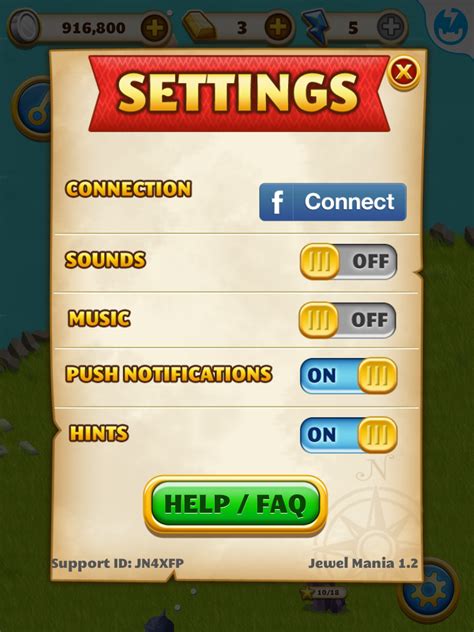 Image result for mobile game settings