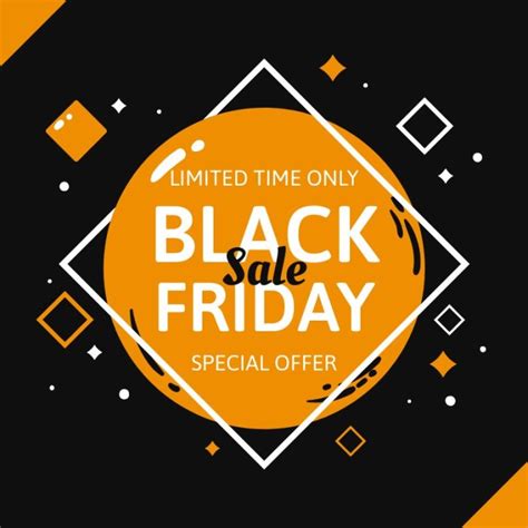 Free Multiple Black Friday Sale Sign template to edit