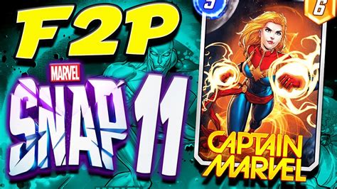 Captain Marvel Winning Games For Us! F2P To Infinite #11 - Marvel Snap ...