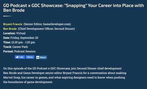 Game Developers Conference on LinkedIn: #gdcshowcase #gamedevelopment # ...
