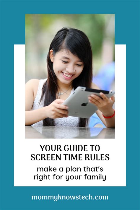 The Ultimate Guide to Screen Time Rules, with Tips and Age-Based ...