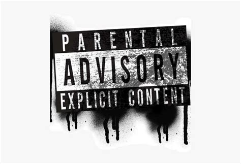 Download The Word Parental Advice On A Black Background Wallpaper ...