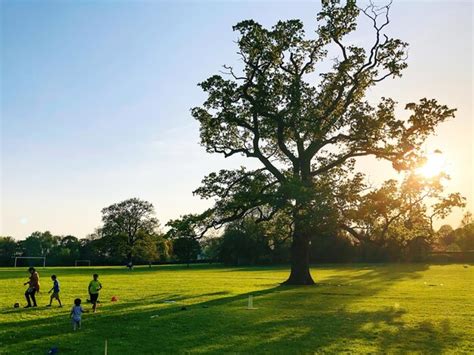 Premium Photo | People playing at park