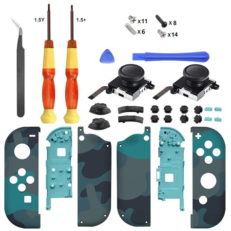 Amazon.com: Joycon Joystick Replacement 2 Pack, Joycon Controller ...