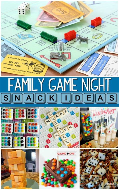 Family Game Night Snack Ideas | Game night parties, Family game night ...