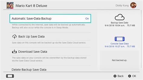 Save Data Cloud Backup Files Are Missing | Nintendo Switch | Assistance ...