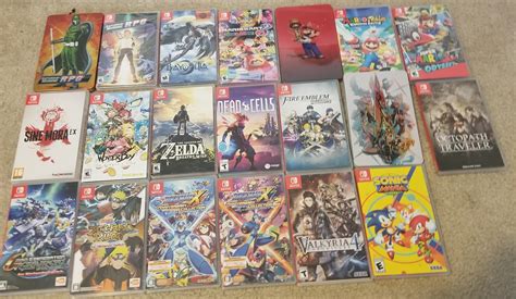 Updated photo of my #NintendoSwitch game collection : r/gamecollecting