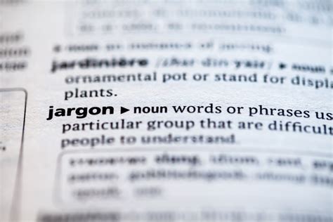 Avoiding Jargon