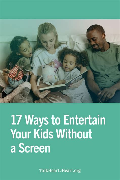 Parents reading to their kids Screen Time Chart, Screen Time Rules ...