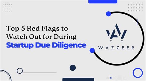 Key red flags in due diligence for deal-making?