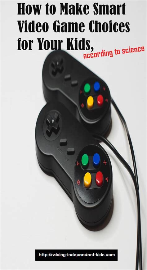 How to Make Smart Video Game Choices for Your Kids, according to ...