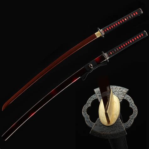 Samurai Sword | Handmade Japanese Samurai Sword 1060 Carbon Steel With ...
