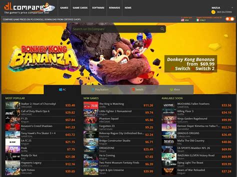 Compare Game Prices at DLCompare - The Gamer’s Price | GameWatcher