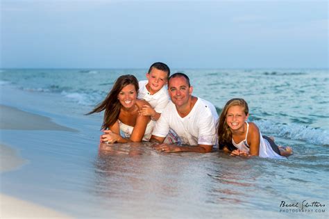 Family Beach Portraits - Beach Shutters Photography