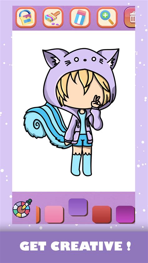 Gacha Life Coloring Masters для iPhone — Скачать