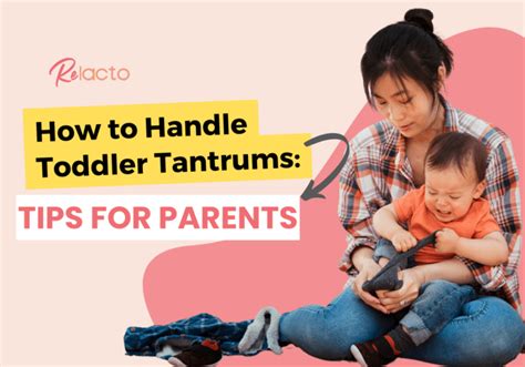 How to handle toddler tantrums effectively?