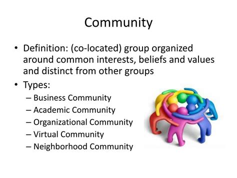 PPT - Community PowerPoint Presentation, free download - ID:2567883