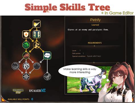 Simple Skills Tree [PRO] (MV, MZ) + future updates - Pheonix KageDesu's ...