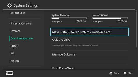 How to Use Data Management to Free Space on Your Nintendo Switch