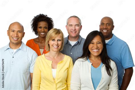 Diverse group of people. Multicultural group of people. Stock Photo ...