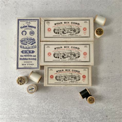 Old Thread Spools - Etsy