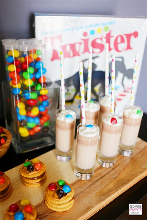 Host a Family Game Night In Party with Yummy Snacks! - Soiree Event Design