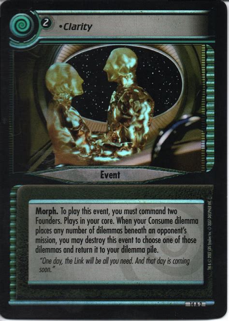 Clarity (Archive) | CardGuide Wiki | Fandom