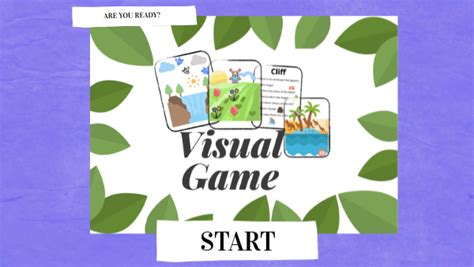 Visual Game - Online individual version