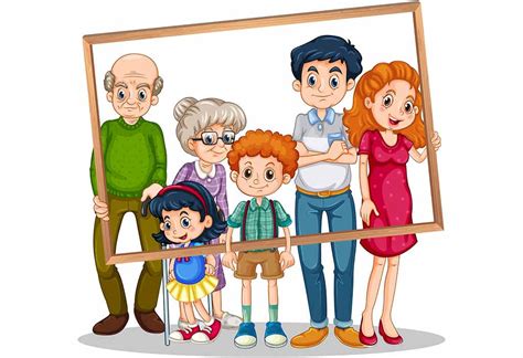 Family Members: Names Of Members Of The Family In English For Kids