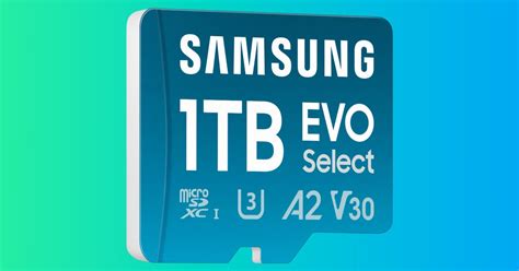 I've never seen this 1TB Samsung Evo Select Micro SD card so cheap on ...